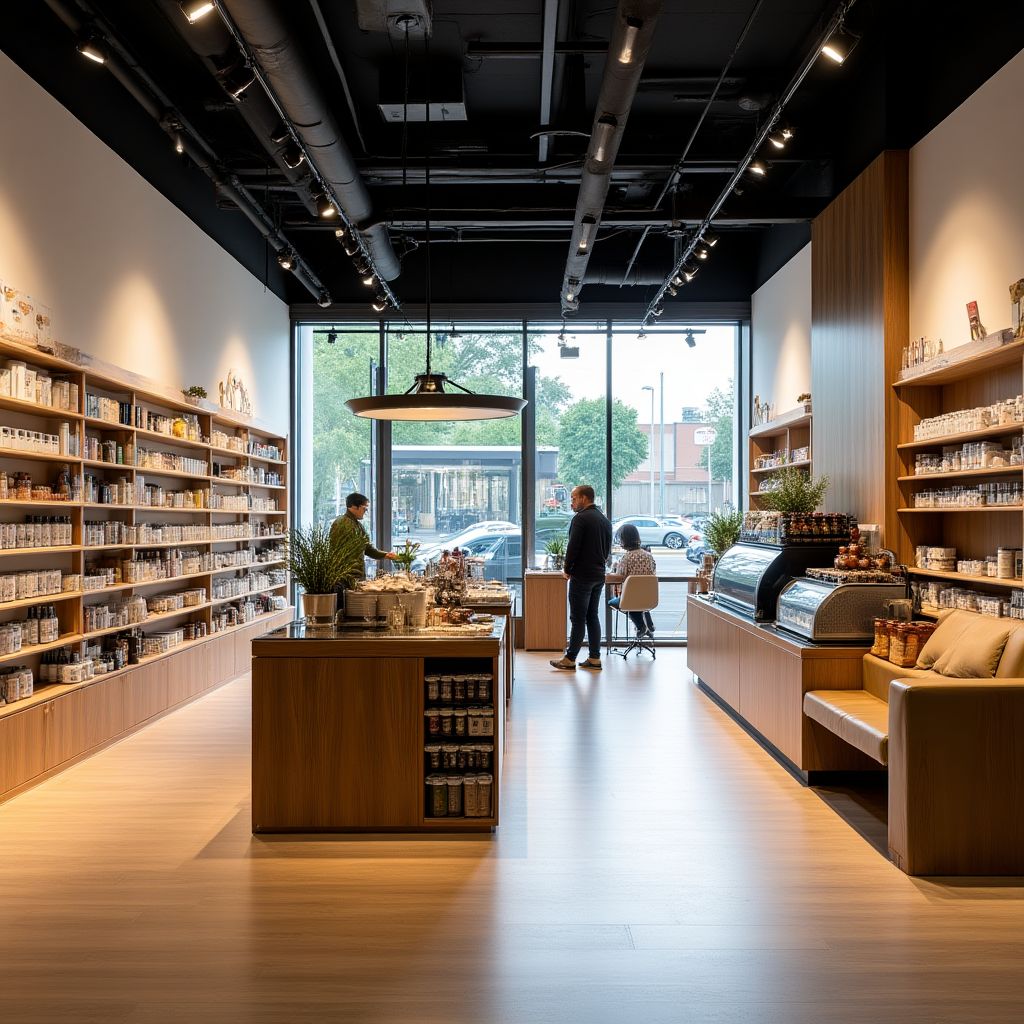 Interior de tienda YPF Full